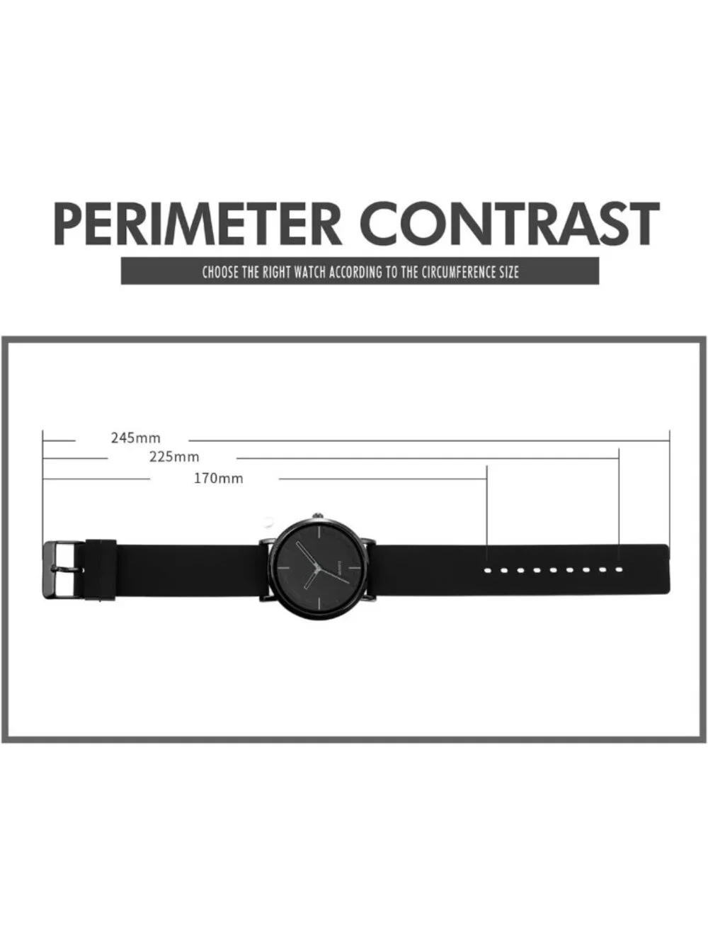 Stylish Waterproof Analog Quartz Wrist Watch with Silicone Strap for Men & Women